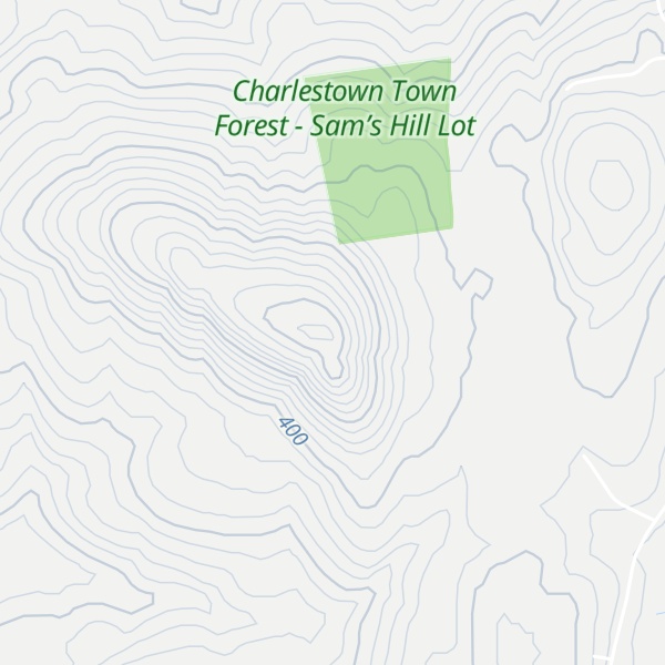 Map of Sams Hill