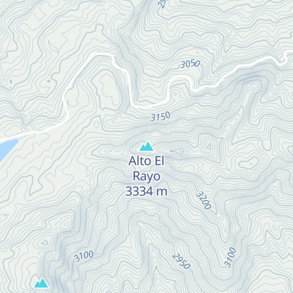 Map of Alto El Rayo