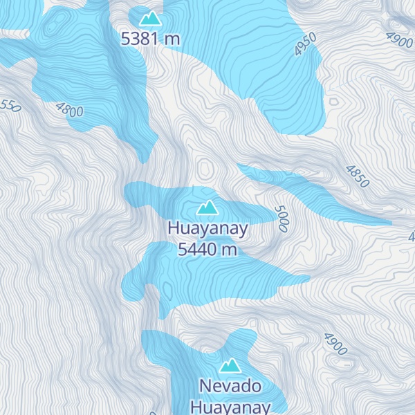 Map of Huayanay