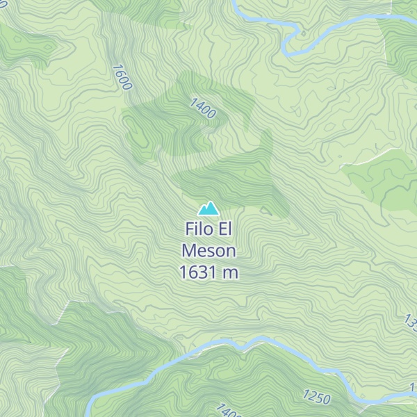 Map of Filo El Meson