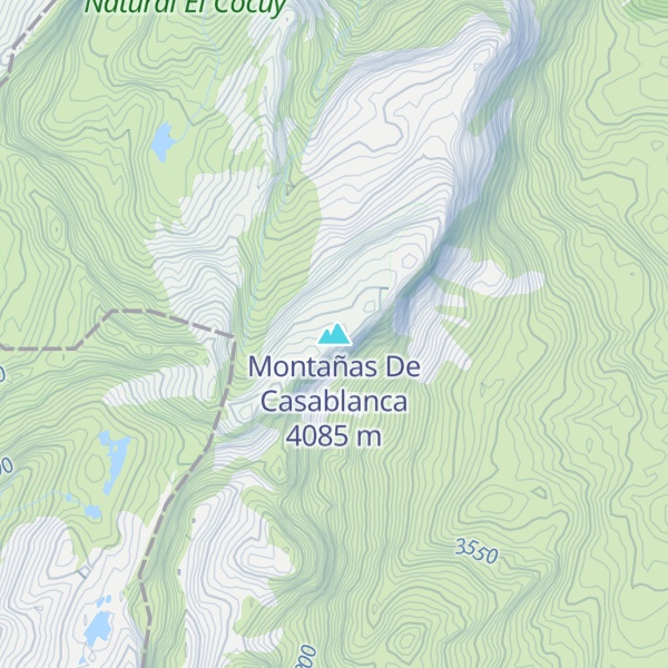 Map of Montañas De Casablanca