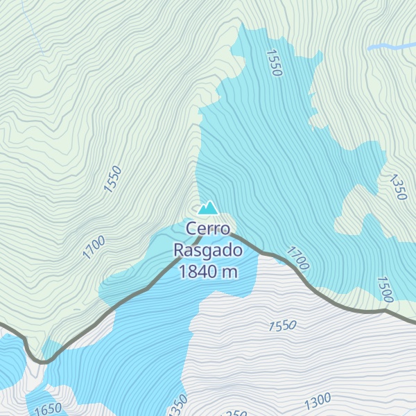 Map of Cerro Rasgado