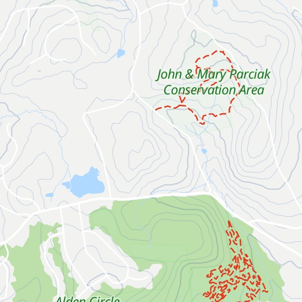 Map of Paulk Hill