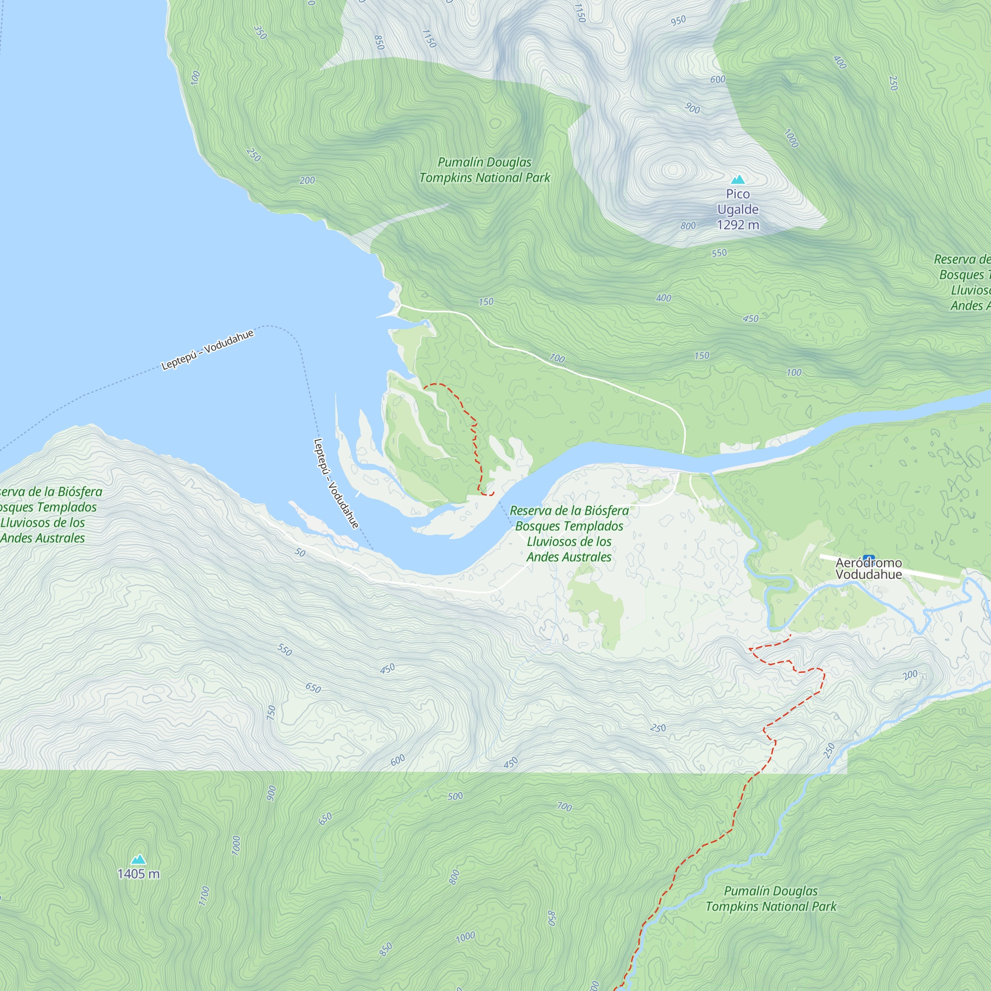 Refugio San José map