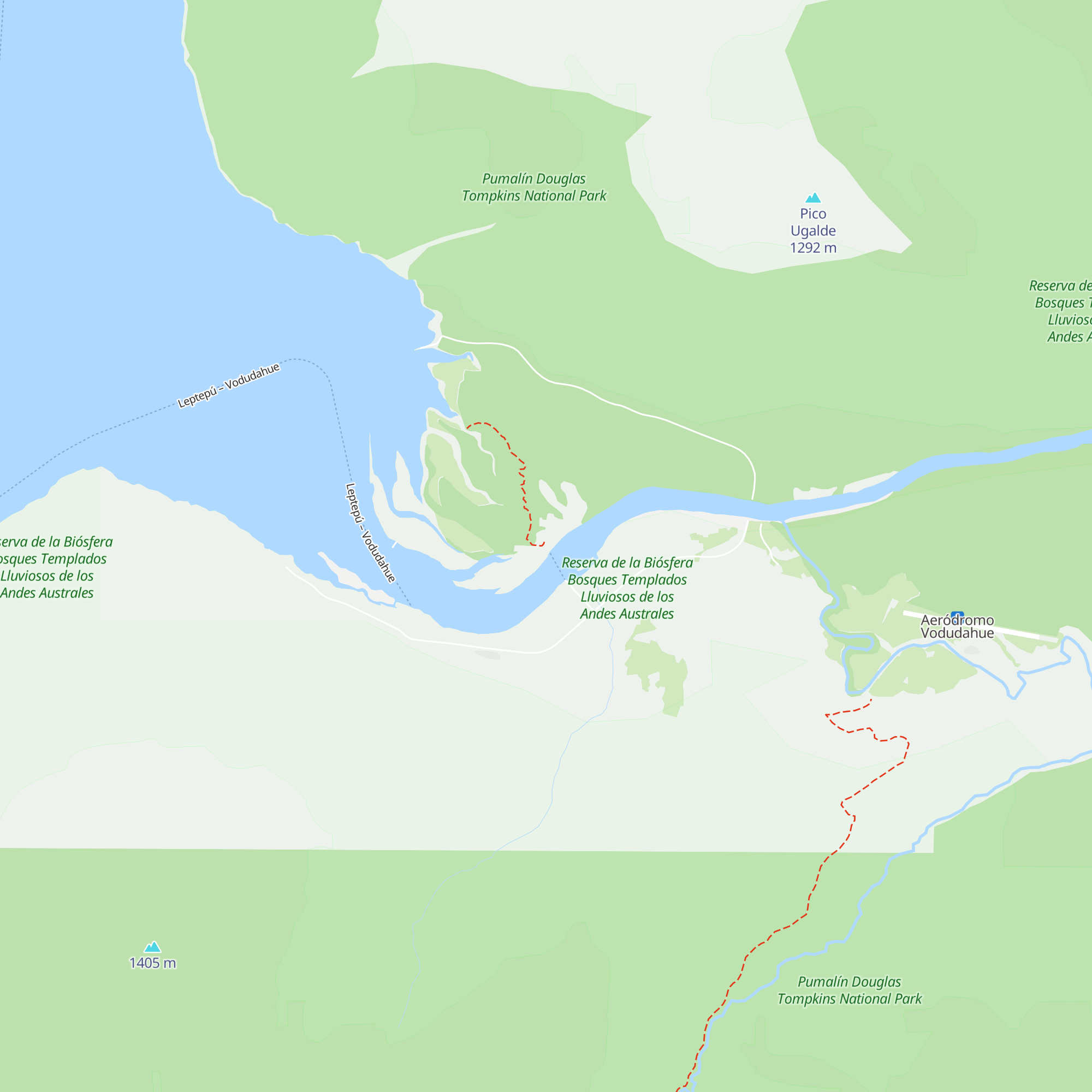 Refugio San José map