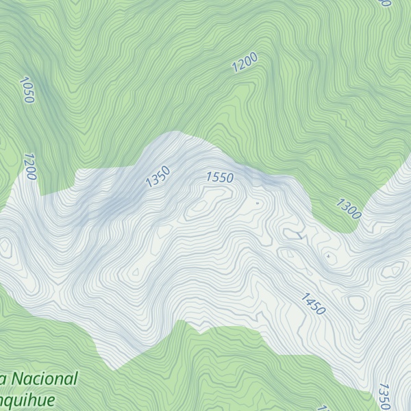 Map of Cerro Los Rollizos