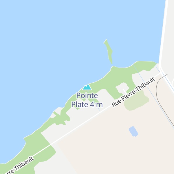 Map of Pointe Plate