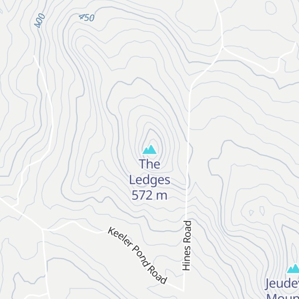 Map of The Ledges