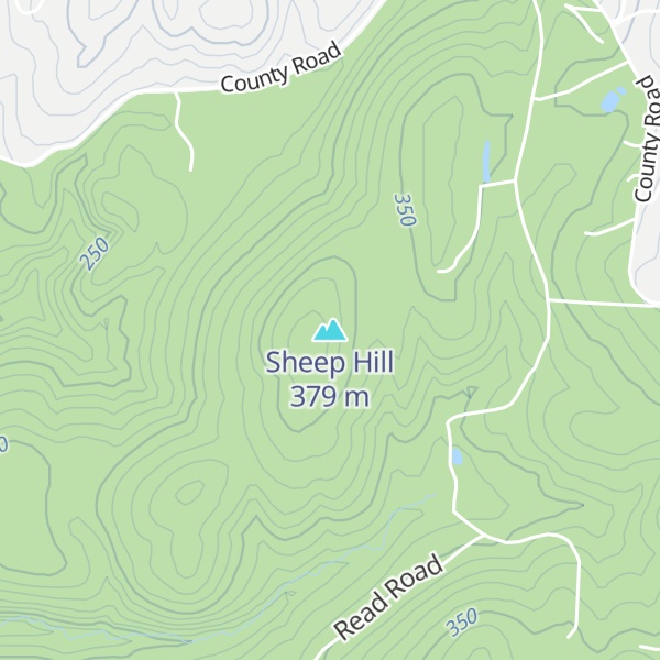 Map of Sheep Hill
