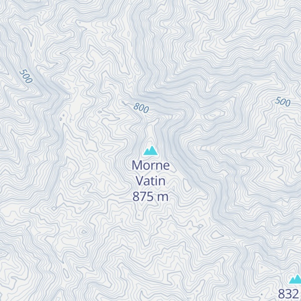 Map of Morne Vatin