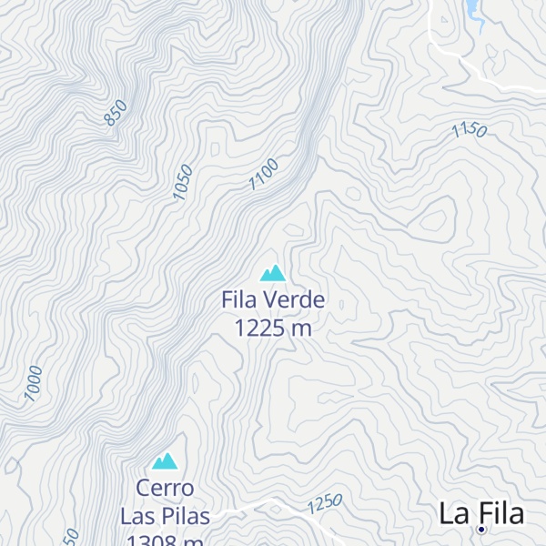 Map of Fila Verde