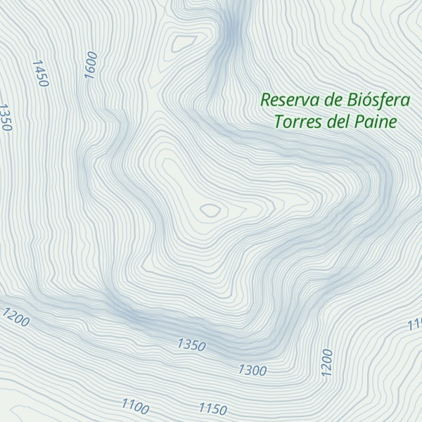Map of Cerro Redondo