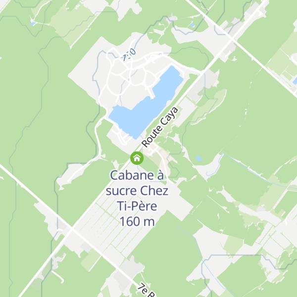 Map of Cabane à sucre Chez Ti-Père