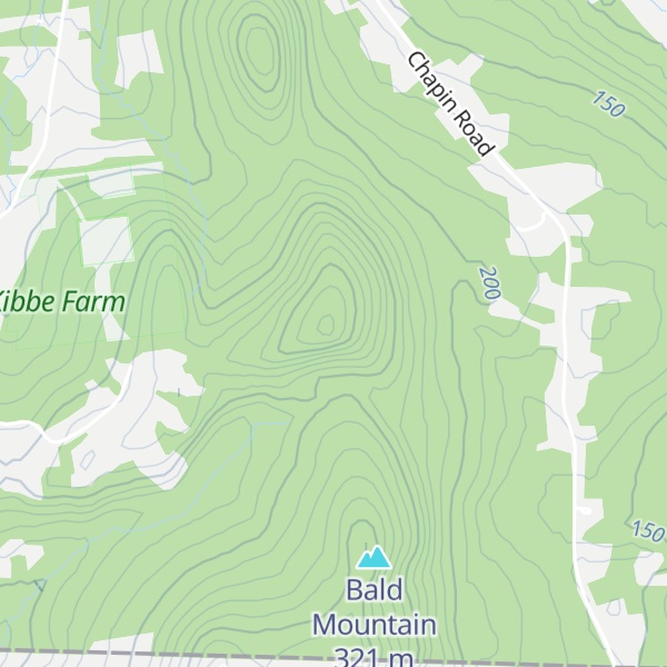 Map of Pine Mountain