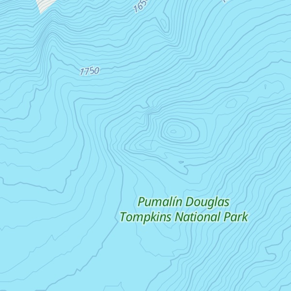 Map of Cerro Pelado