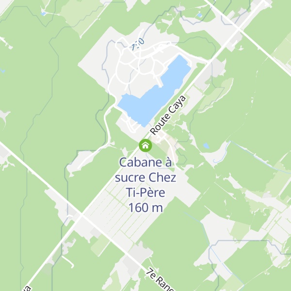 Map of Cabane à sucre Chez Ti-Père
