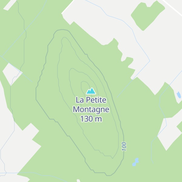 Map of La Petite Montagne