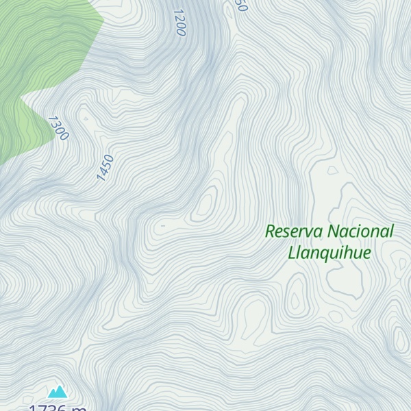Map of Cerros Cululíes