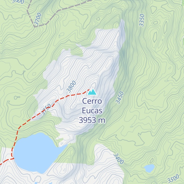 Map of Cerro Eucas