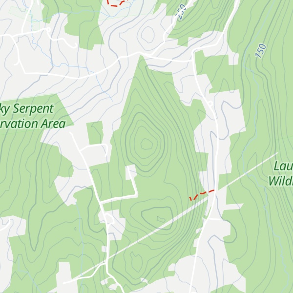 Map of Mount Vision