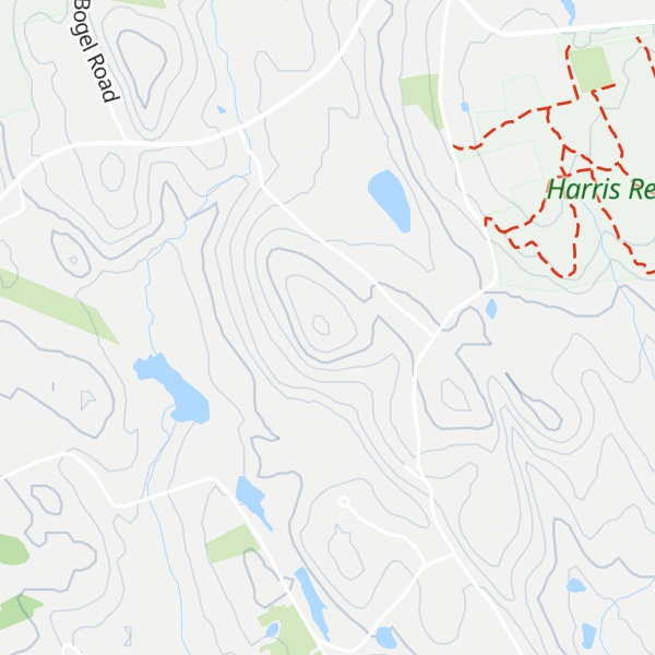 Map of Bald Hill