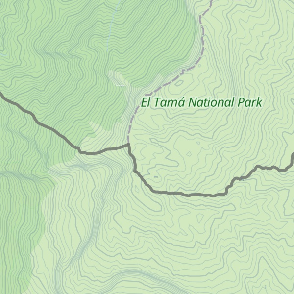 Map of Alto Tamá