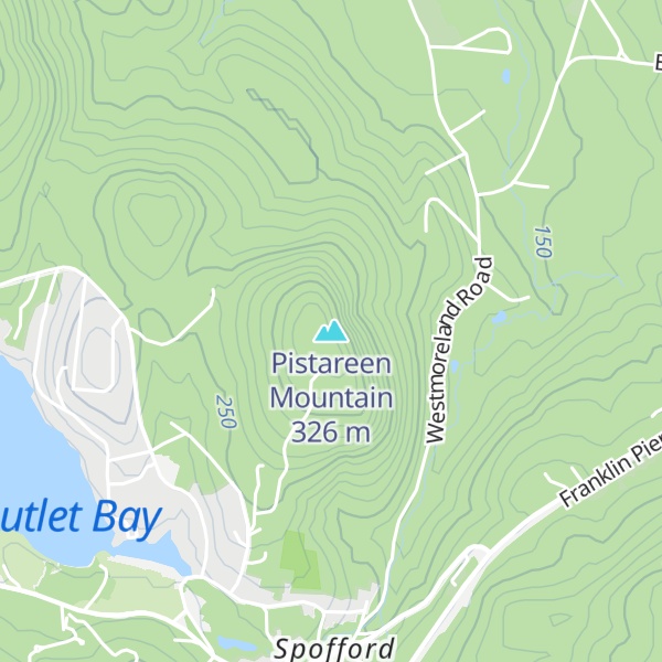 Map of Pistareen Mountain