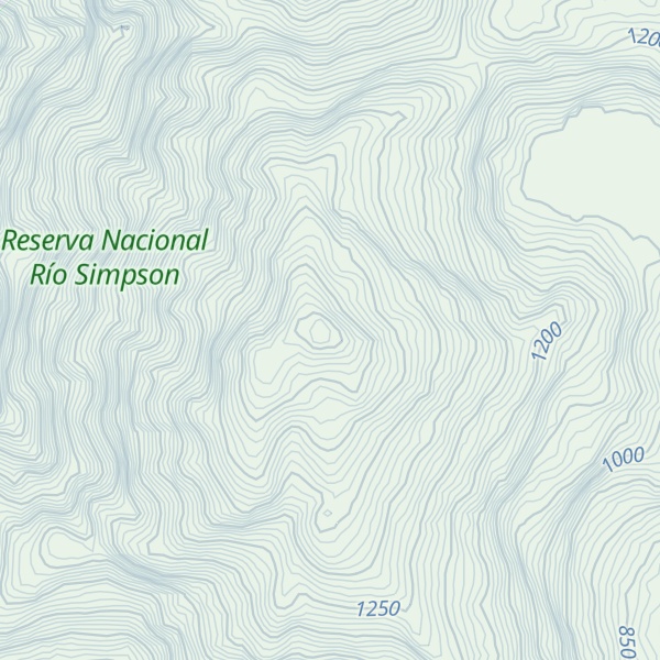 Map of Cerro Sancho