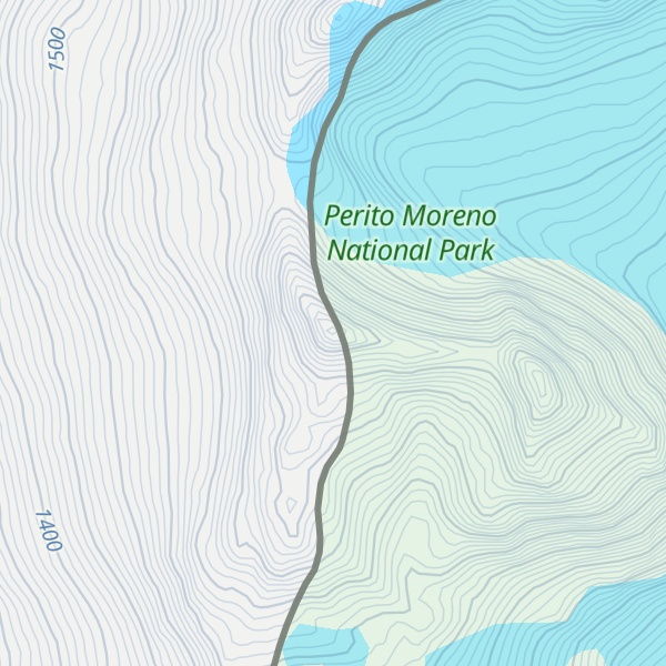 Map of Cerro Cúpula