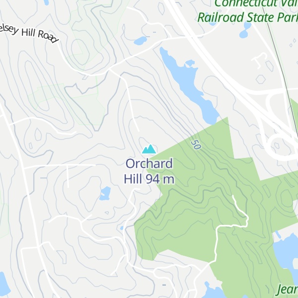 Map of Orchard Hill