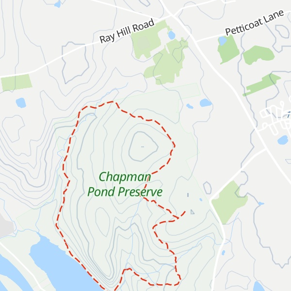 Map of Poplar Hill