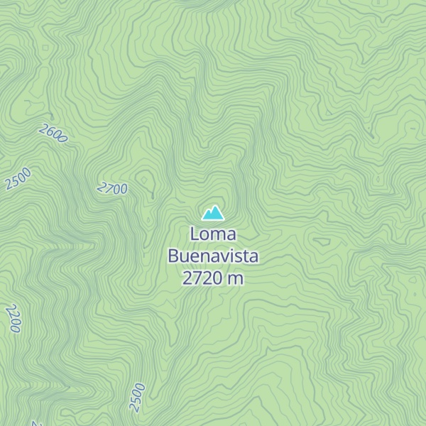 Map of Loma Buenavista