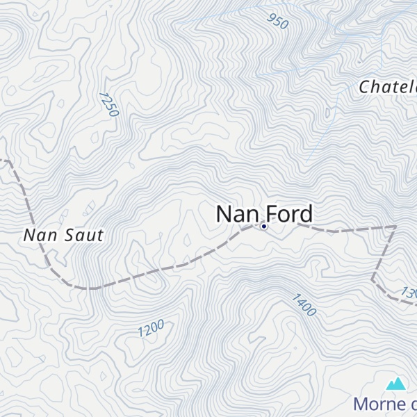 Map of Morne Desjardins