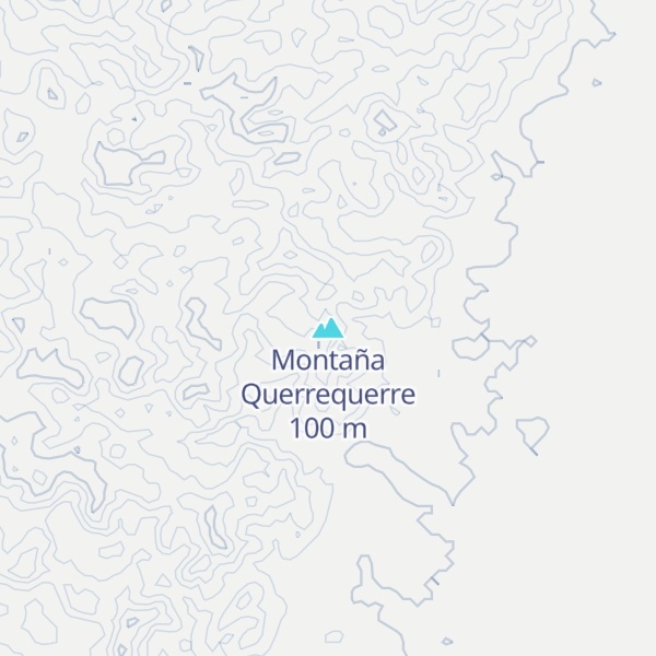 Map of Montaña Querrequerre