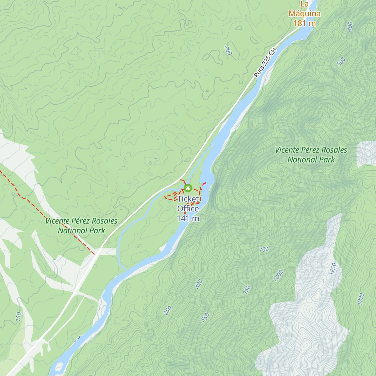 Ticket Office map