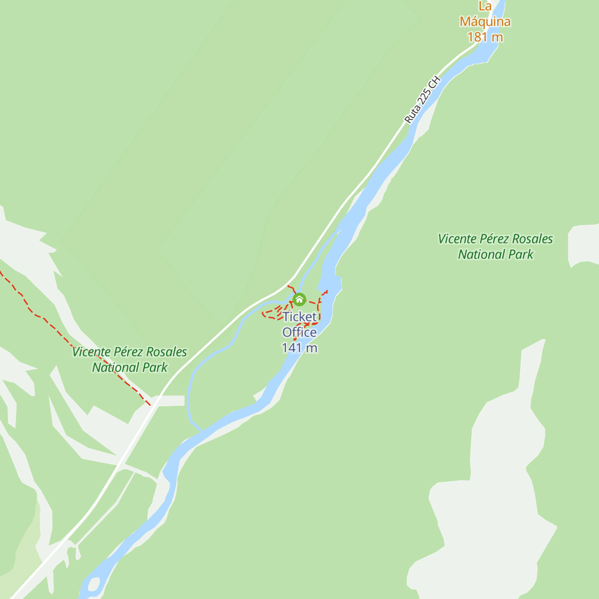 Ticket Office map