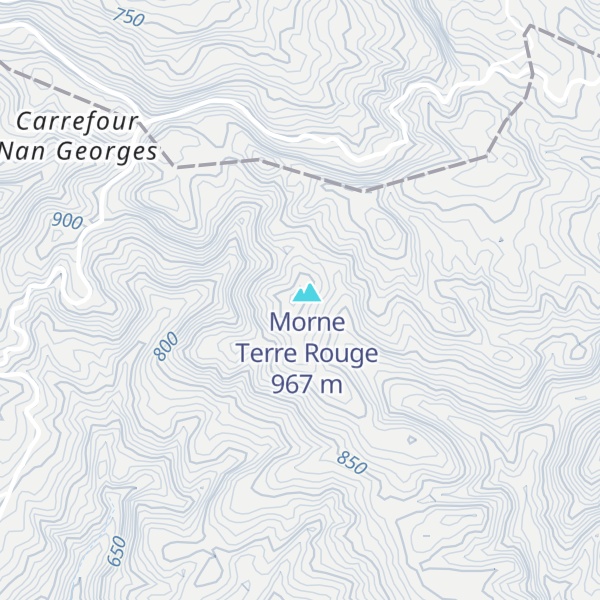 Map of Morne Bacher
