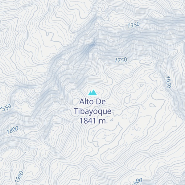 Map of Alto De Tibayoque