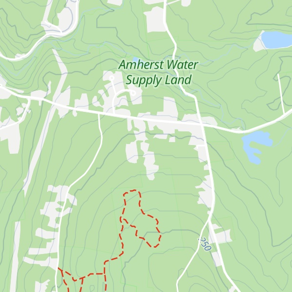 Map of Butter Hill
