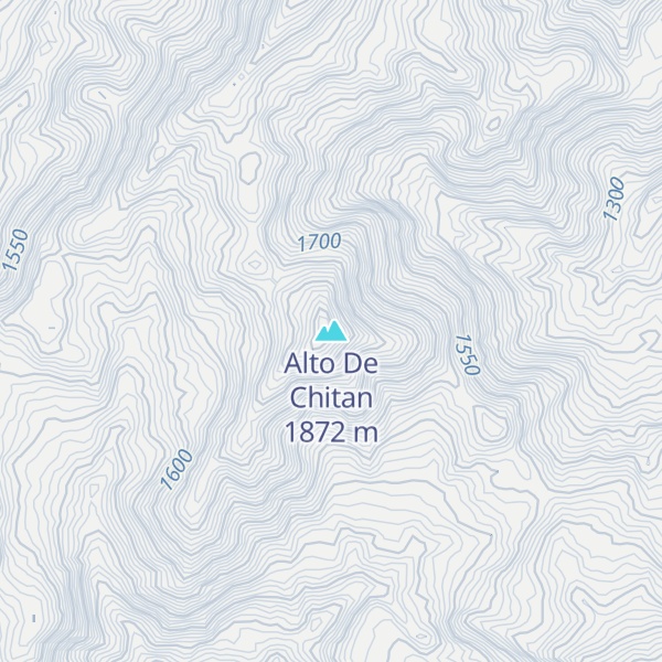 Map of Alto De Chitan