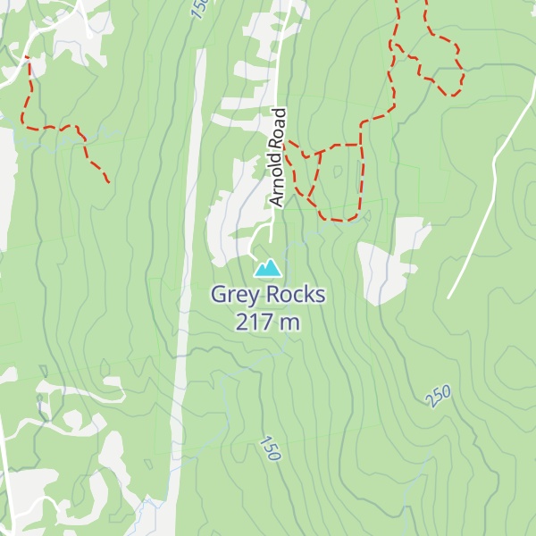 Map of Grey Rocks
