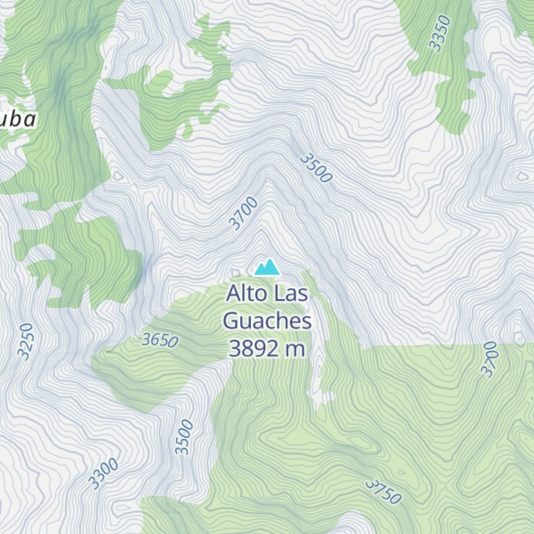 Map of Alto Las Guaches