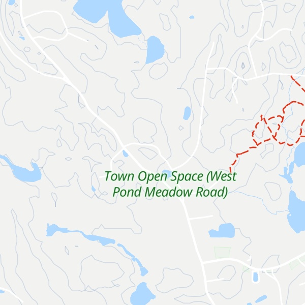Map of Mount Tom