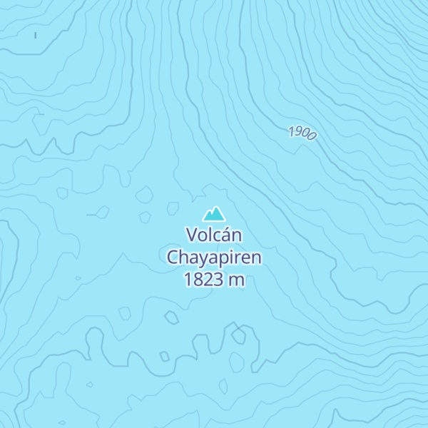 Map of Monte Chana