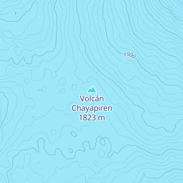 Map of Volcán Challapiren