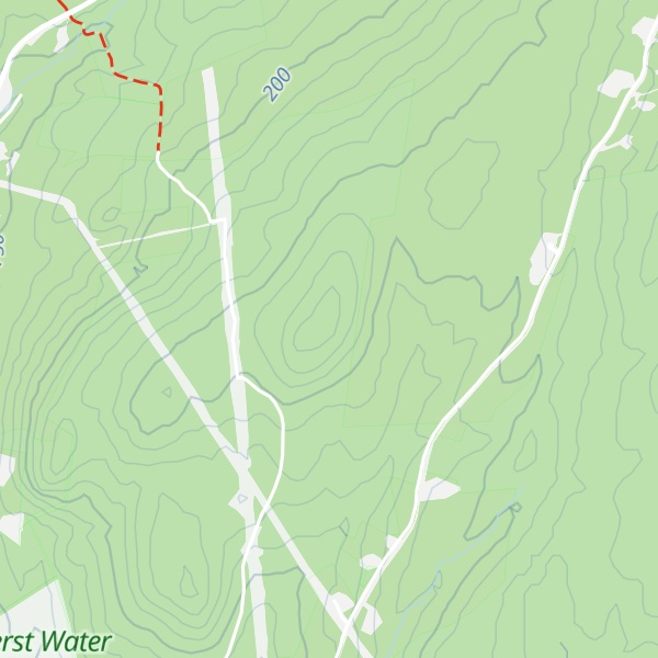 Map of January Hills