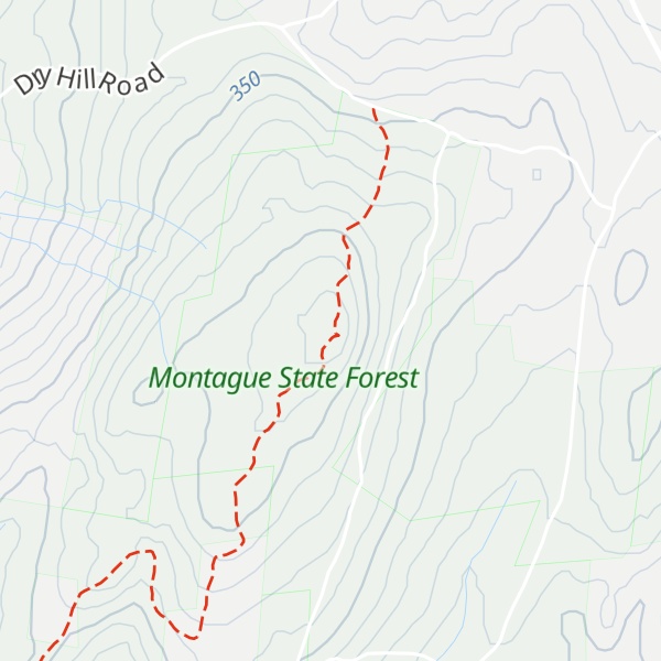 Map of Dry Hill