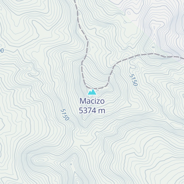 Map of Macizo