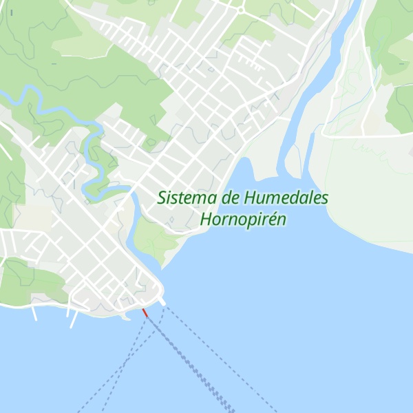 Map of Cabañas Oelckerls
