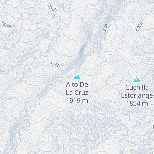 Map of Alto De La Cruz